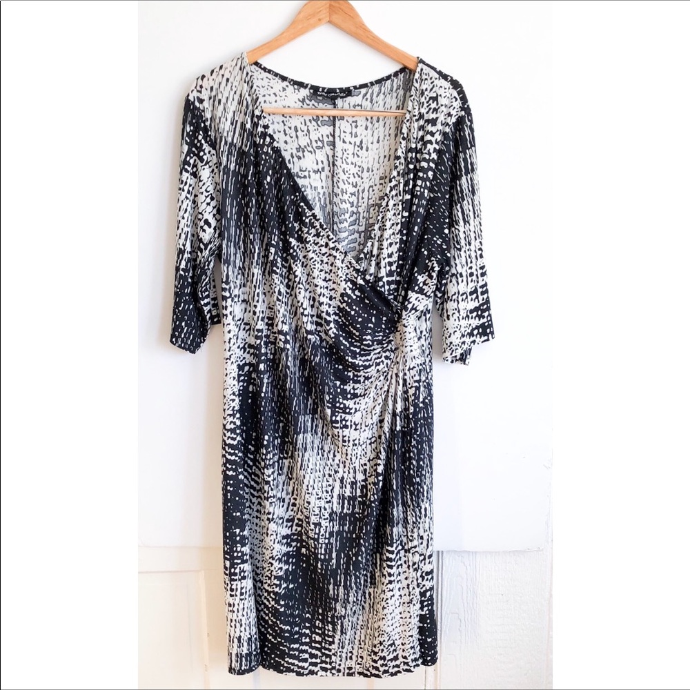 Mlle Gabrielle wrap front dress